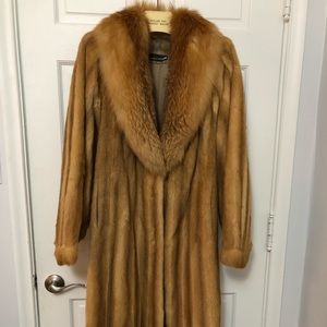 Vintage Richland Furs Fox Long Coat